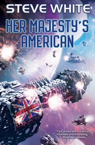Her Majesty's American book cover by Steve White