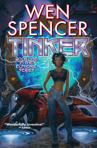 Tinker (Elfhome) book cover by Wen Spencer