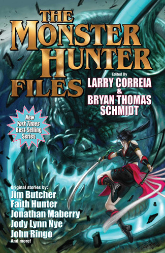The Monster Hunter Files (Monster Hunter) book cover by Bryan Thomas Schmidt