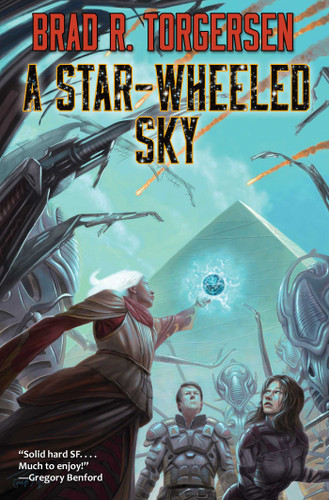 A Star-Wheeled Sky book cover by Brad R. Torgersen