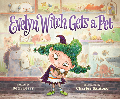 Evelyn Witch Gets a Pet book cover by Beth Ferry