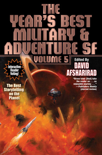 The Year's Best Military & Adventure SF, Vol. 5 (Year's Best Military & Adventure Science) book cover by 