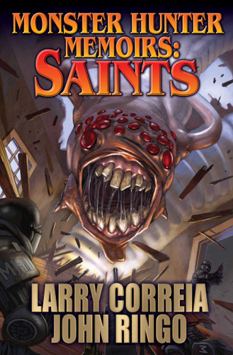 Monster Hunter Memoirs: Saints (Monster Hunter Memoirs) book cover by Larry Correia, John Ringo