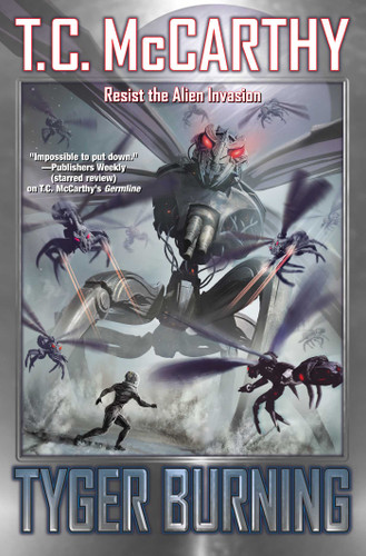 Tyger Burning book cover by T.C. McCarthy
