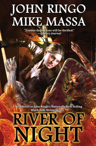 River of Night (Black Tide Rising) book cover by John Ringo, Mike Massa