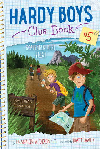 Scavenger Hunt Heist (Hardy Boys Clue Book) book cover by Franklin  W. Dixon