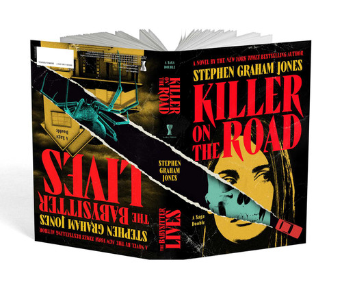 Killer on the Road / The Babysitter Lives (Saga Doubles) book cover by Stephen Graham Jones