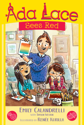 Ada Lace Sees Red (An Ada Lace Adventure) book cover by Emily Calandrelli