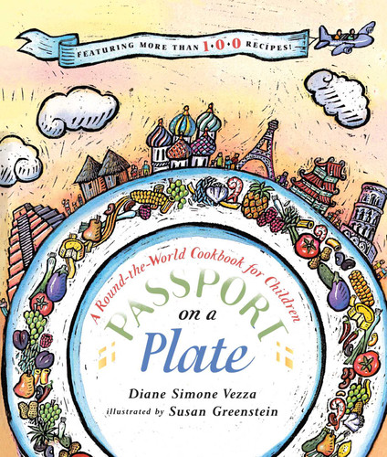 Passport on a Plate: A Round-the-World Cookbook for Children book cover by Diane Simone Vezza