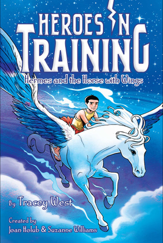 Hermes and the Horse with Wings (Heroes in Training) book cover by Tracey West
