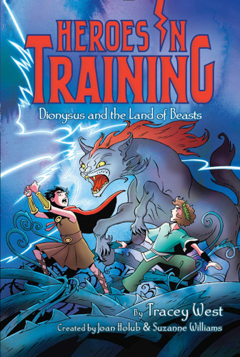Dionysus and the Land of Beasts (Heroes in Training) book cover by Tracey West