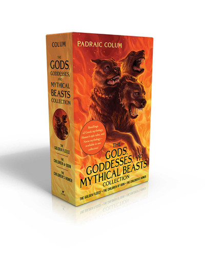 The Gods, Goddesses, and Mythical Beasts Collection (Boxed Set): The Golden Fleece; The Children of Odin; The Children's Homer book cover by Padraic Colum