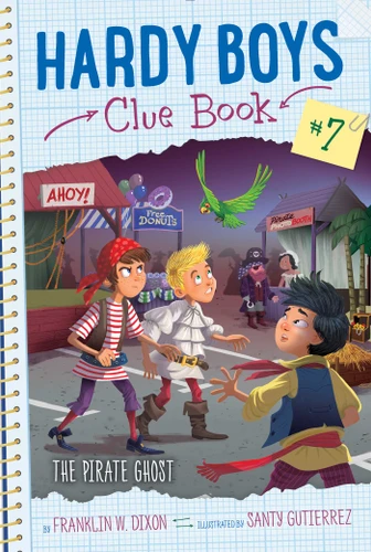 The Pirate Ghost (Hardy Boys Clue Book) book cover by Franklin  W. Dixon