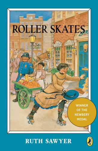 Roller Skates (Newbery Library, Puffin) book cover by Ruth Sawyer