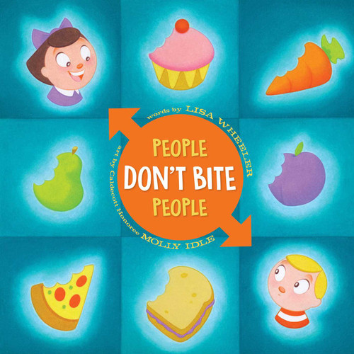 People Don't Bite People (The People Books) book cover by Lisa Wheeler