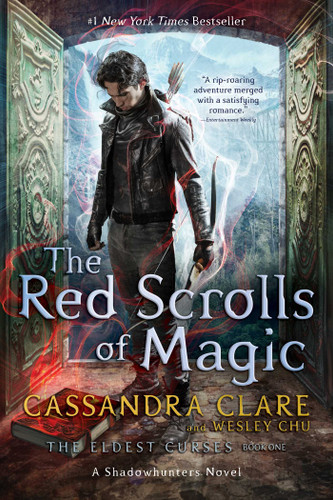 The Red Scrolls of Magic (The Eldest Curses) book cover by Cassandra Clare, Wesley Chu