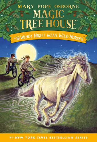 Windy Night with Wild Horses (Magic Tree House) book cover by Mary Pope Osborne