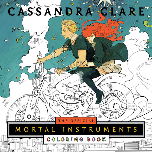 The Official Mortal Instruments Coloring Book (The Mortal Instruments) book cover by Cassandra Clare