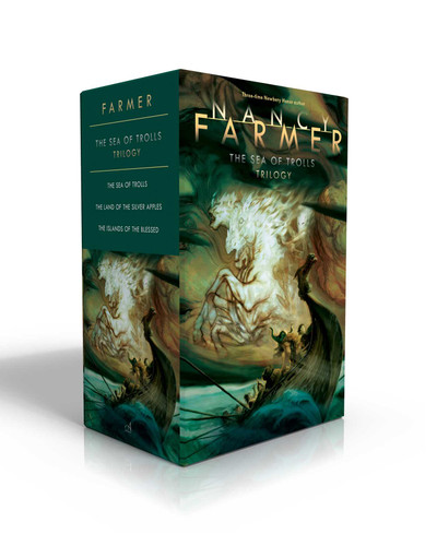 The Sea of Trolls Trilogy (Boxed Set): The Sea of Trolls; The Land of the Silver Apples; The Islands of the Blessed book cover by Nancy Farmer