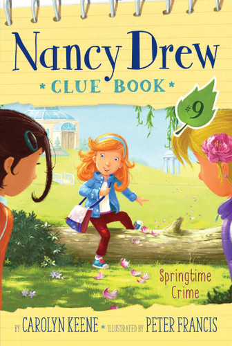 Springtime Crime (Nancy Drew Clue Book) book cover by Carolyn Keene