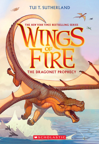 The Dragonet Prophecy (Wings of Fire #1) (Wings of Fire) book cover by Tui T. Sutherland