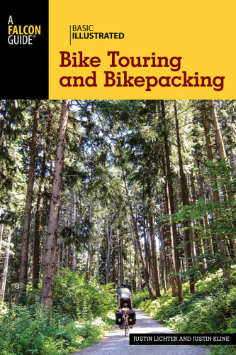 Basic Illustrated Bike Touring and Bikepacking (Basic Illustrated Series) book cover by Justin Lichter, Justin Kline