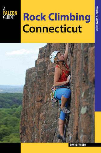 Rock Climbing Connecticut (State Rock Climbing Series) book cover by David Fasulo
