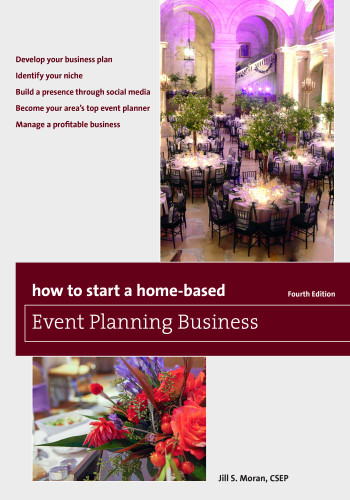 How to Start a Home-Based Event Planning Business (Home-Based Business Series) book cover by Jill S. Moran