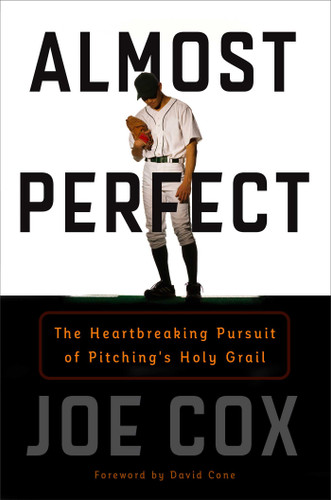 Almost Perfect: The Heartbreaking Pursuit of Pitching's Holy Grail book cover by Joe Cox