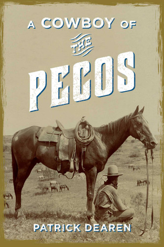 A Cowboy of the Pecos book cover by Patrick Dearen