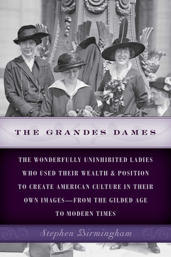 The Grandes Dames: The wonderfully uninhibited ladies who used their wealth & position to create American culture in their own images—from the Gilded Age to Modern Times book cover by Stephen Birmingham