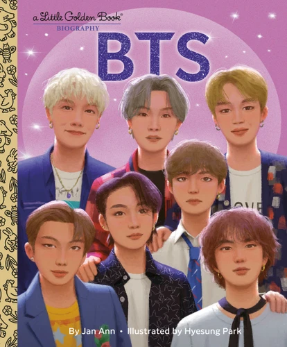 BTS: A Little Golden Book Biography (Little Golden Book Biographies) book cover by Jan Ann