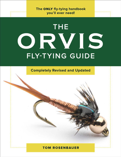 The Orvis Fly-Tying Guide book cover by Tom Rosenbauer