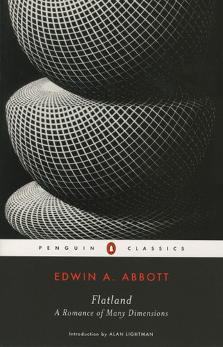 Flatland: A Romance in Many Dimensions book cover by Edwin A. Abbott