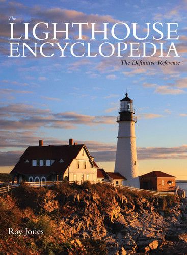 Lighthouse Encyclopedia: The Definitive Reference book cover by Ray Jones
