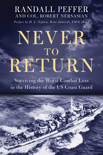 Never to Return book cover by Randall Peffer, Robert Nersasian