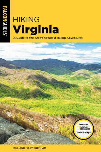 Hiking Virginia (State Hiking Guides Series) book cover by Bill Burnham, Mary Burnham