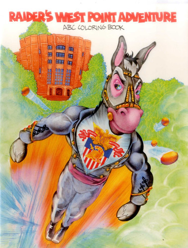 Raider's West Point Adventure: ABC Coloring Book book cover by Richard L. Ruehrwein