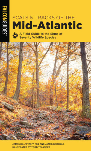 Scats and Tracks of the Mid-Atlantic (Scats and Tracks Series) book cover by James Halfpenny, Jim Bruchac