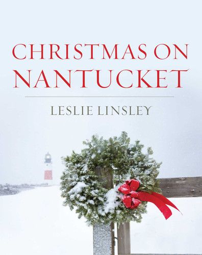 Christmas on Nantucket book cover by Leslie Linsley