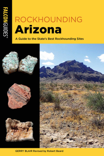 Rockhounding Arizona (Rockhounding Series) book cover by Gerry Blair