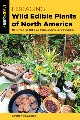 Foraging Wild Edible Plants of North America (Foraging Series) book cover by Christopher Nyerges