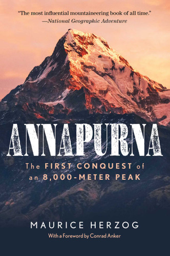 Annapurna: The First Conquest of an 8,000-Meter Peak book cover by Maurice Herzog