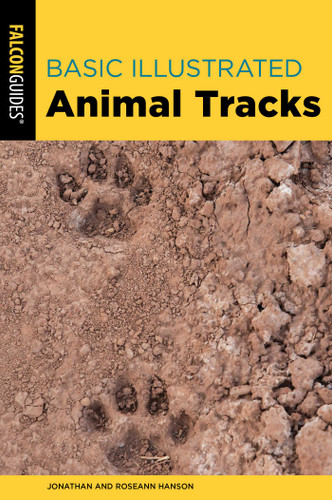 Basic Illustrated Animal Tracks (Basic Illustrated Series) book cover by Jonathan Hanson, Roseann Hanson
