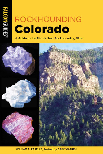 Rockhounding Colorado (Rockhounding Series) book cover by Gary Warren