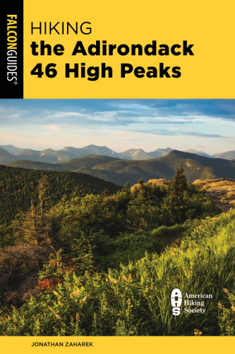 Hiking the Adirondack 46 High Peaks (Regional Hiking Series) book cover by Jonathan Zaharek