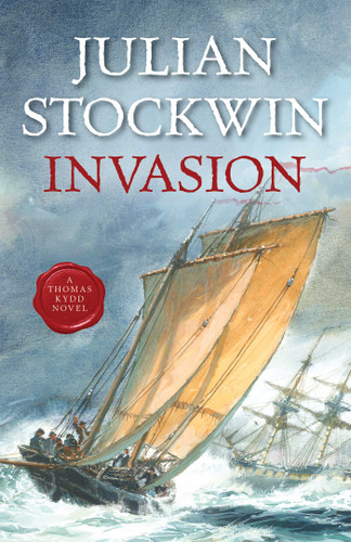 Invasion book cover by Julian Stockwin