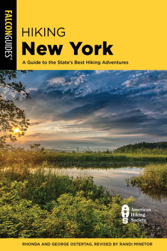 Hiking New York (State Hiking Guides Series) book cover by Randi Minetor