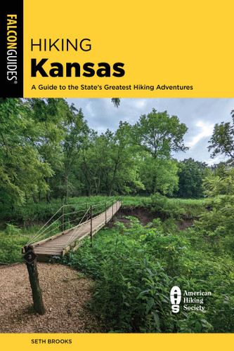 Hiking Kansas (State Hiking Guides Series) book cover by Seth Brooks