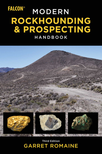 Modern Rockhounding and Prospecting Handbook book cover by Garret Romaine